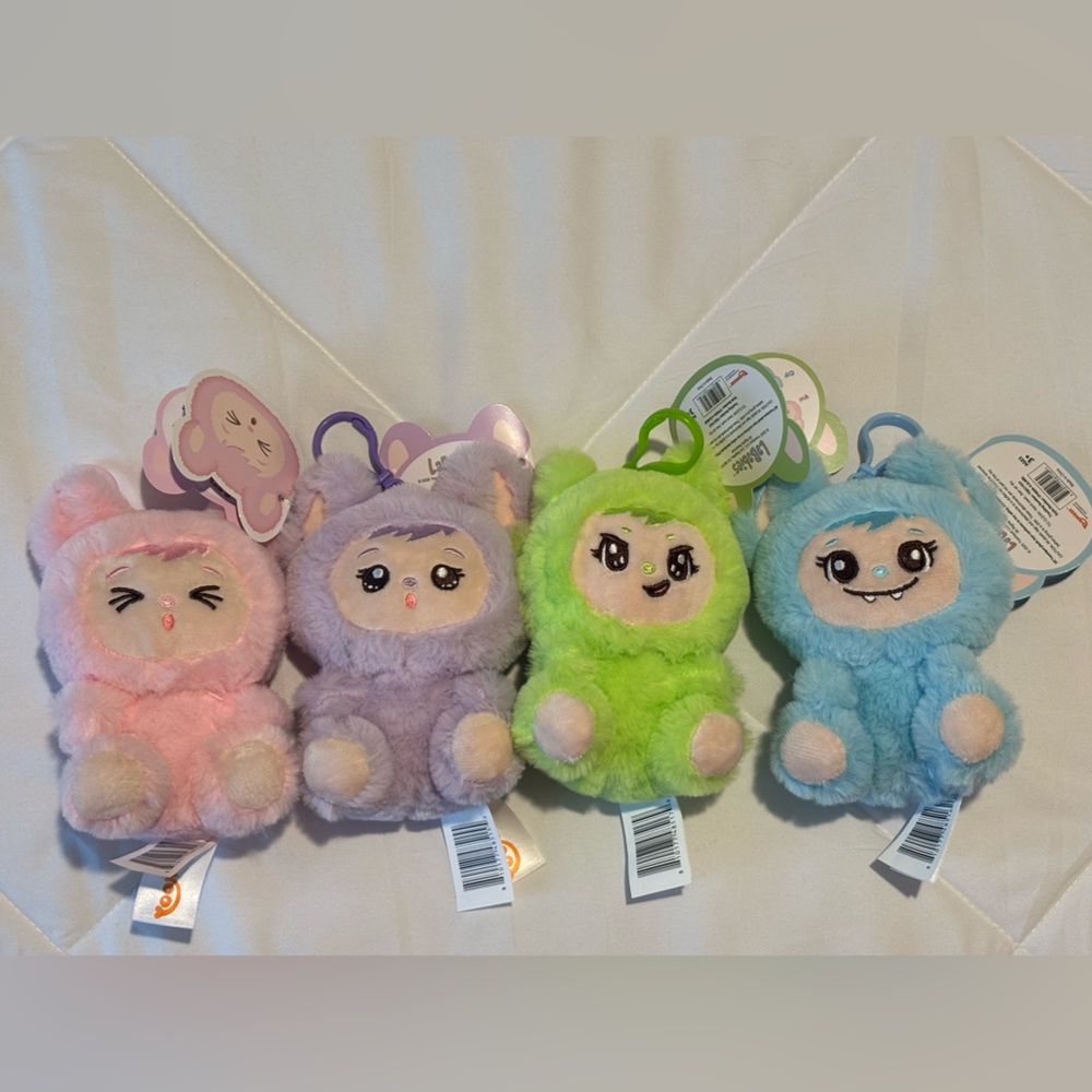 Colorful Lababies Plush Set